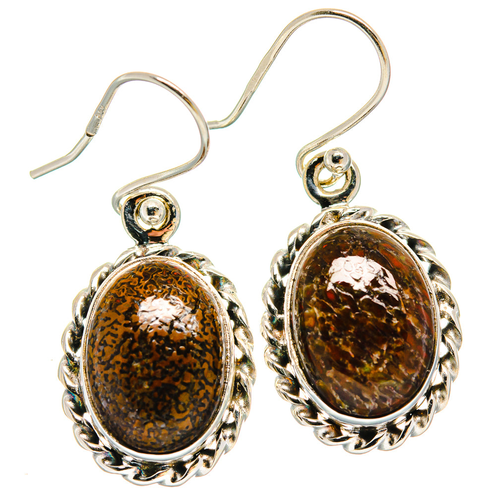 Dinosaur Bone Earrings handcrafted by Anasilvercos - EARR423872 - Photo 2