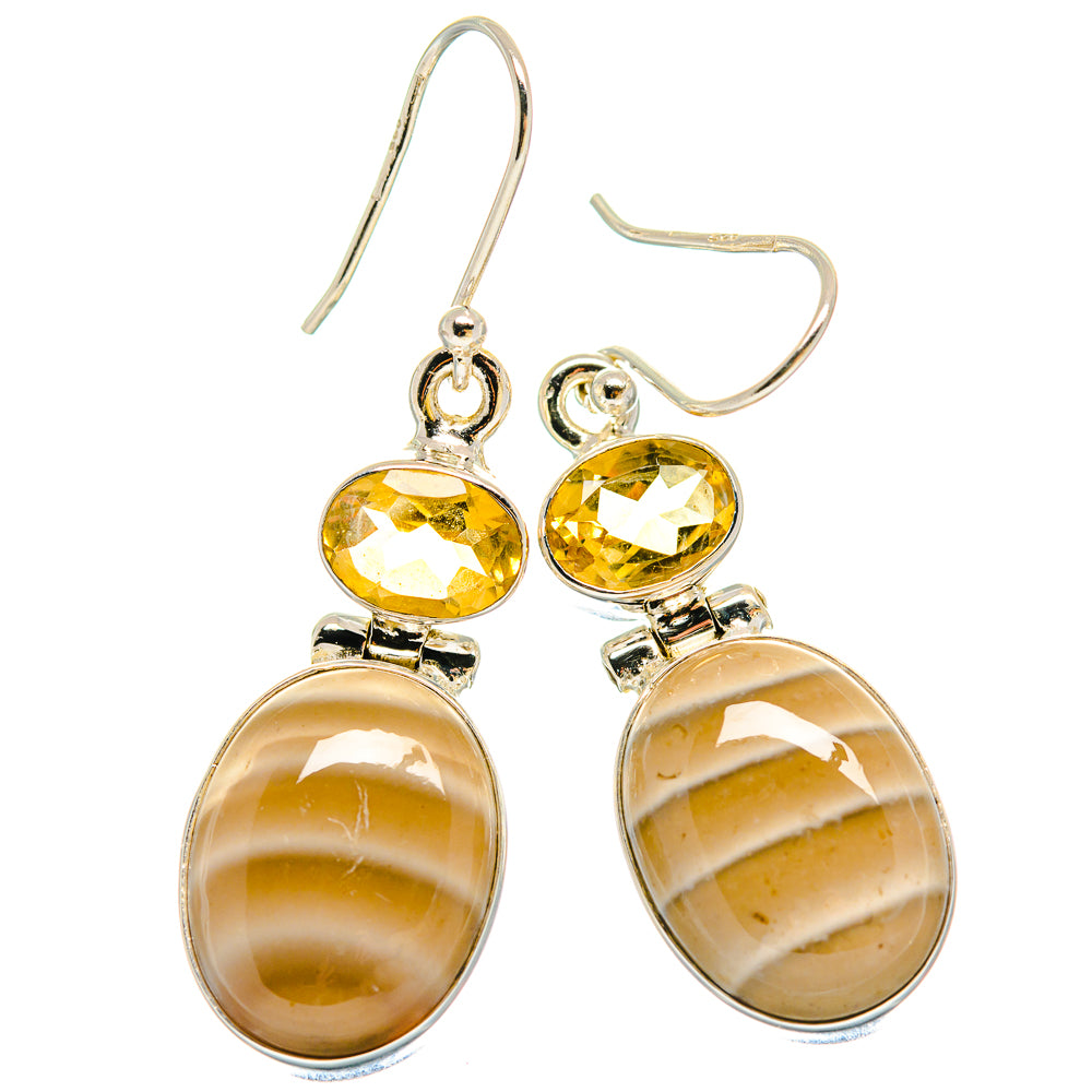Imperial Jasper Earrings handcrafted by Anasilvercos - EARR423907