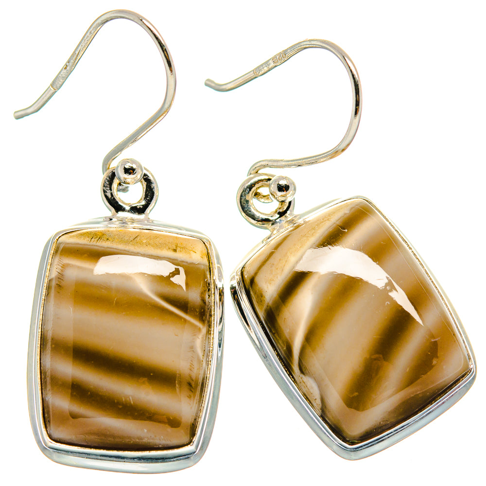 Imperial Jasper Earrings handcrafted by Anasilvercos - EARR423944