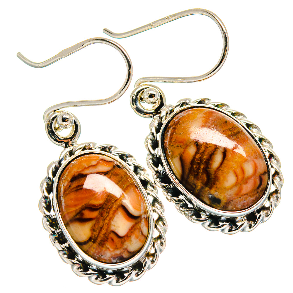 Picture Jasper Earrings handcrafted by Anasilvercos - EARR423977