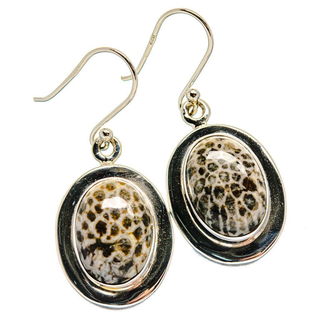 Stingray Coral Earrings handcrafted by Anasilvercos - EARR423987