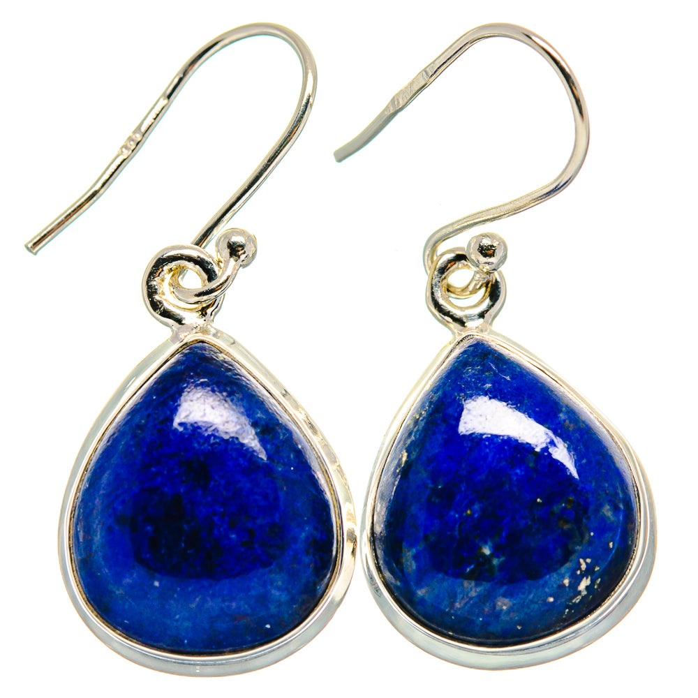 Lapis Lazuli Earrings handcrafted by Anasilvercos - EARR423988
