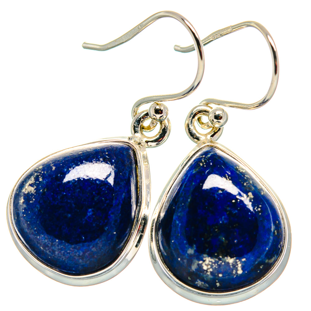 Lapis Lazuli Earrings handcrafted by Anasilvercos - EARR424027