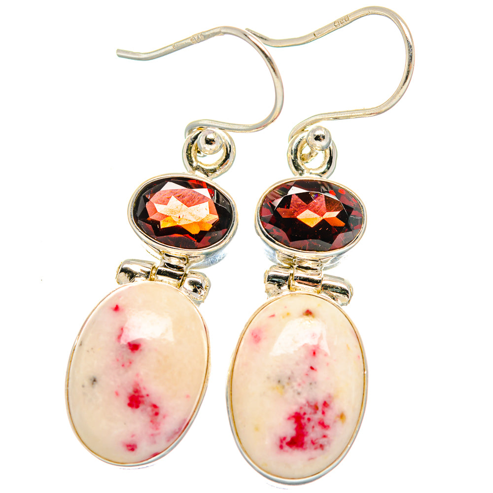 Cinnabar Earrings handcrafted by Anasilvercos - EARR424197