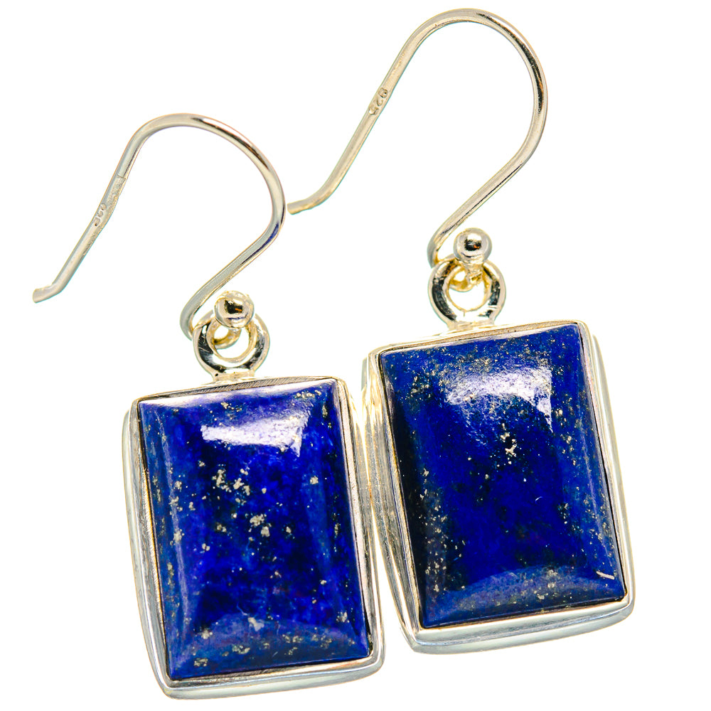 Lapis Lazuli Earrings handcrafted by Anasilvercos - EARR424221