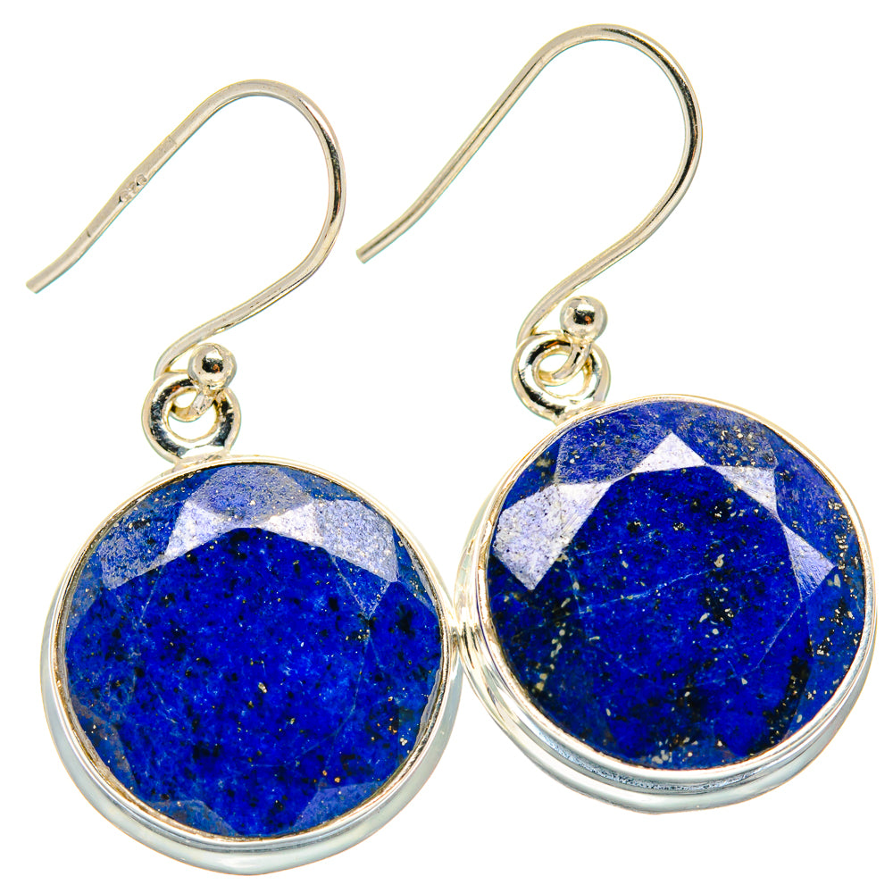 Lapis Lazuli Earrings handcrafted by Anasilvercos - EARR424238