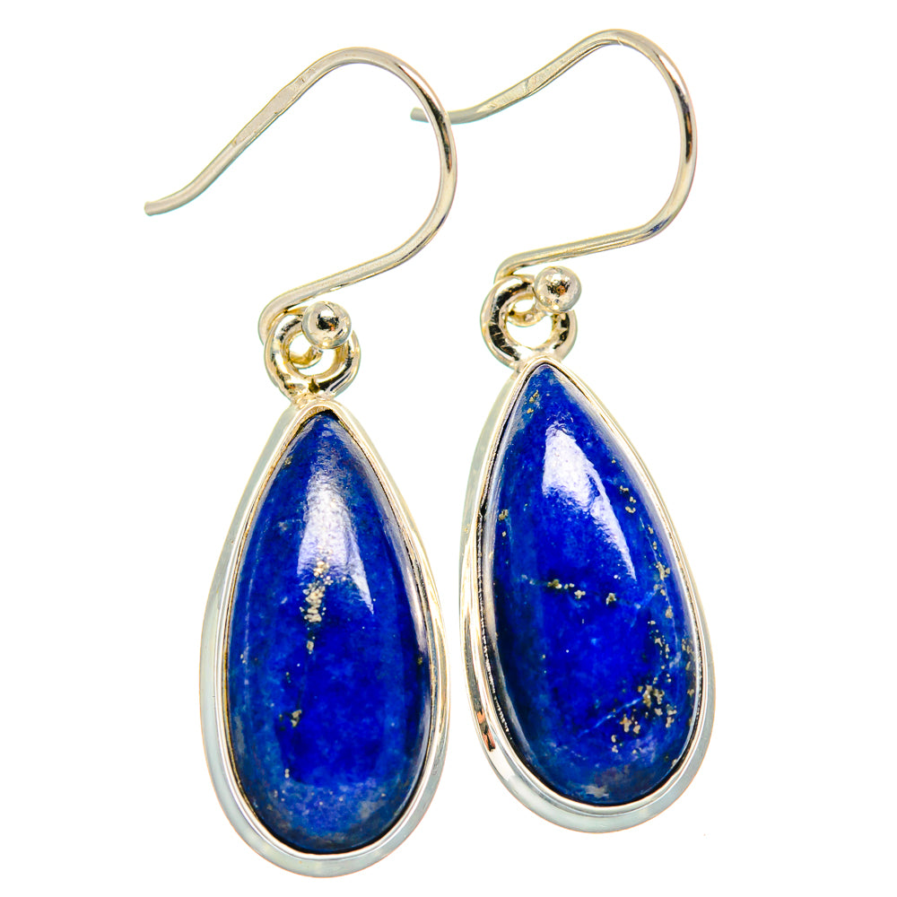 Lapis Lazuli Earrings handcrafted by Anasilvercos - EARR424246