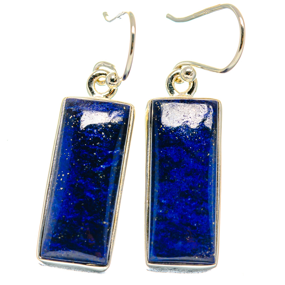 Lapis Lazuli Earrings handcrafted by Anasilvercos - EARR424259