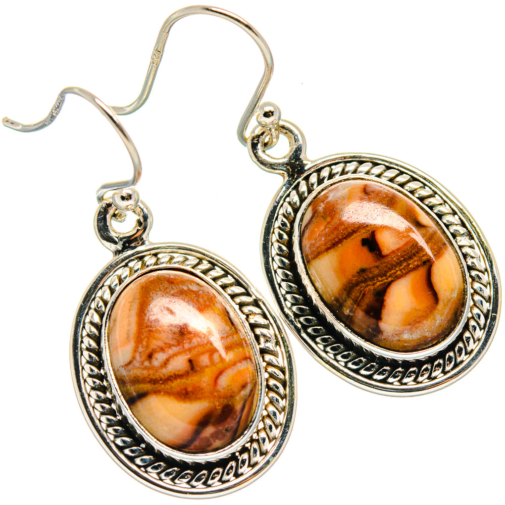 Mookaite Earrings handcrafted by Anasilvercos - EARR424276 - Photo 2