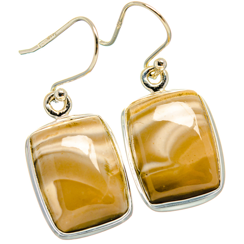 Imperial Jasper Earrings handcrafted by Anasilvercos - EARR424315