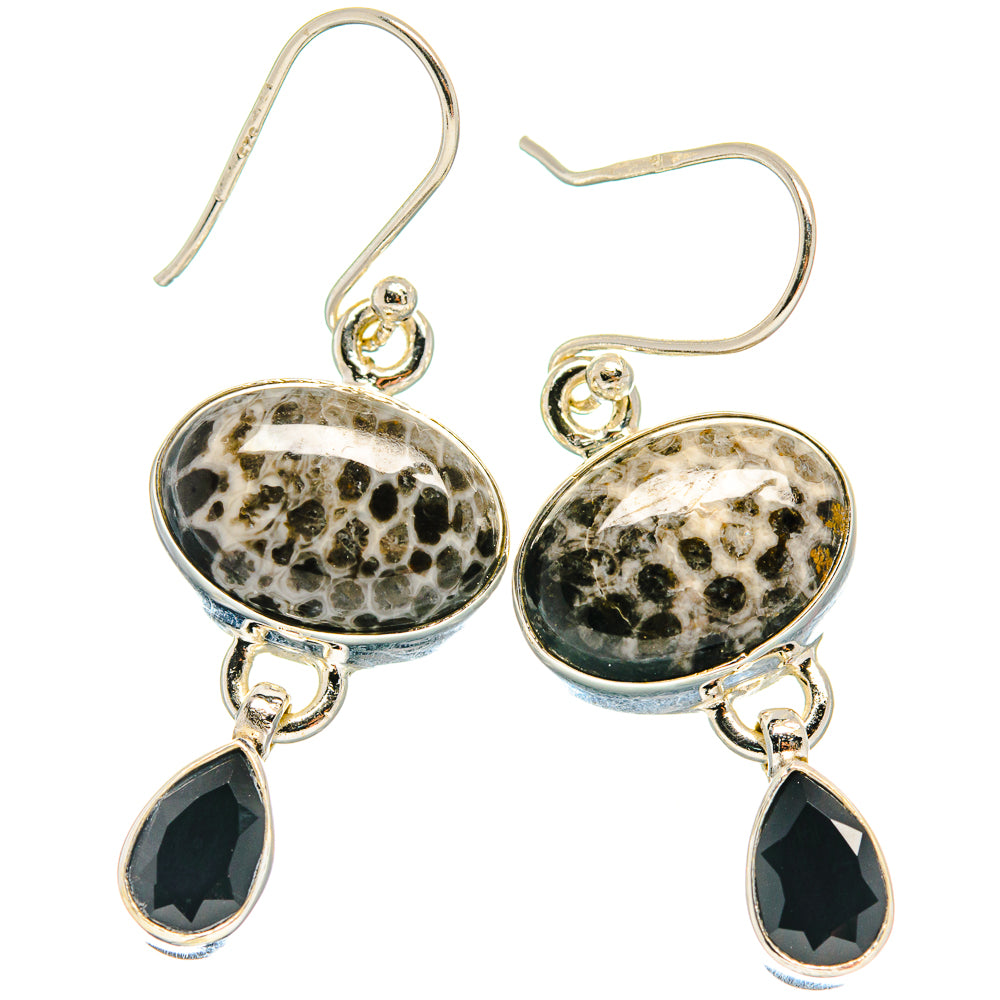 Stingray Coral Earrings handcrafted by Anasilvercos - EARR424335