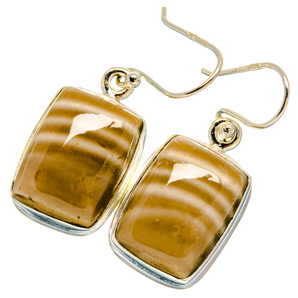 Imperial Jasper Earrings handcrafted by Anasilvercos - EARR424370