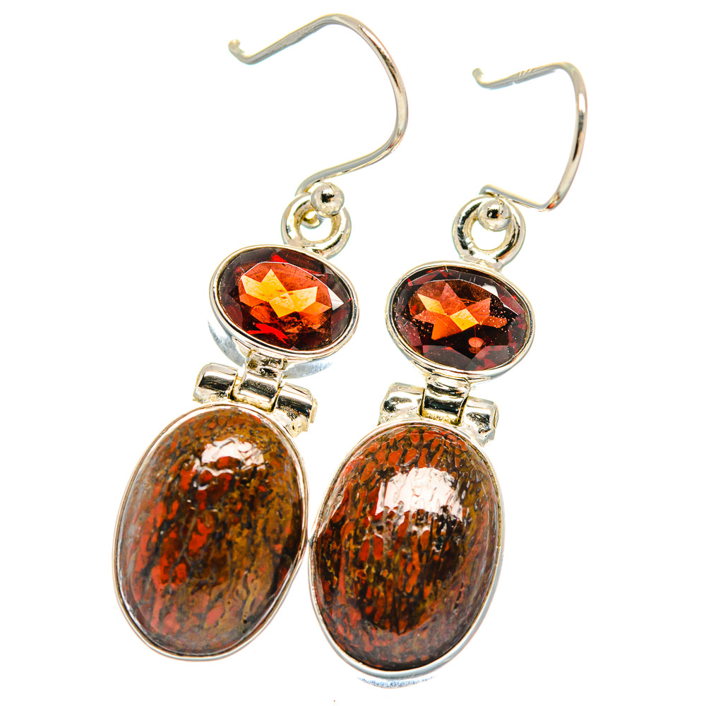 Dinosaur Bone Earrings handcrafted by Anasilvercos - EARR424379