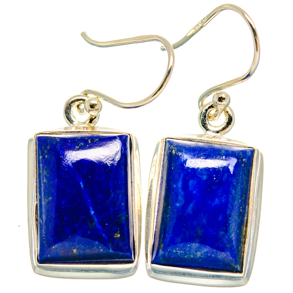 Lapis Lazuli Earrings handcrafted by Anasilvercos - EARR424380