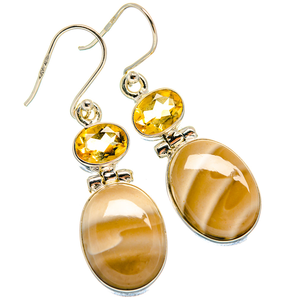 Imperial Jasper Earrings handcrafted by Anasilvercos - EARR424383