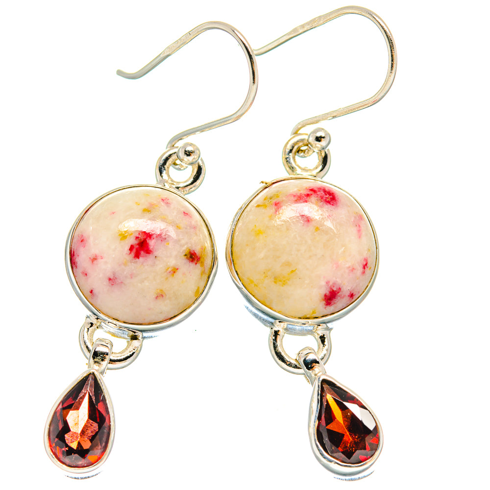 Cinnabar Earrings handcrafted by Anasilvercos - EARR424427