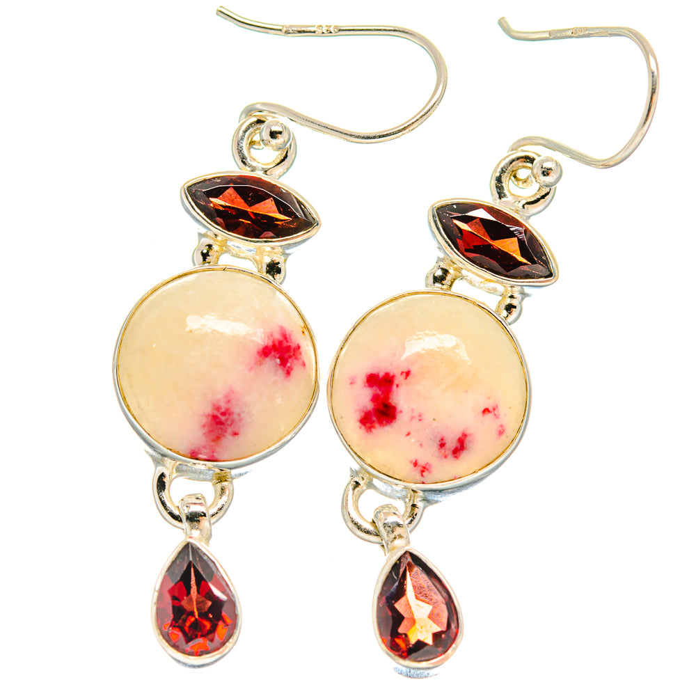 Cinnabar Earrings handcrafted by Anasilvercos - EARR424441