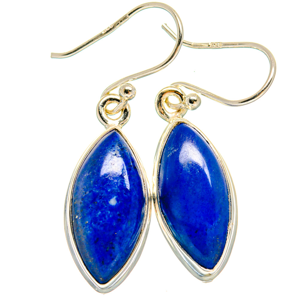 Lapis Lazuli Earrings handcrafted by Anasilvercos - EARR424462