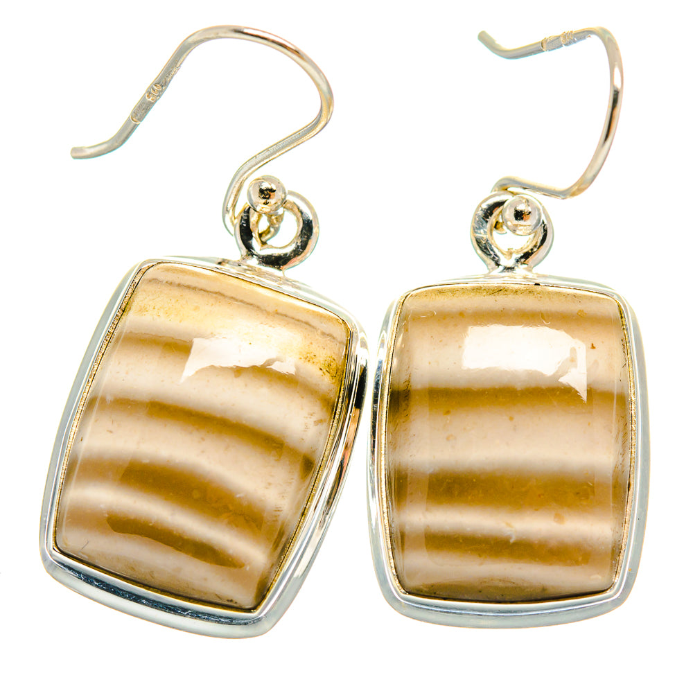 Imperial Jasper Earrings handcrafted by Anasilvercos - EARR424554