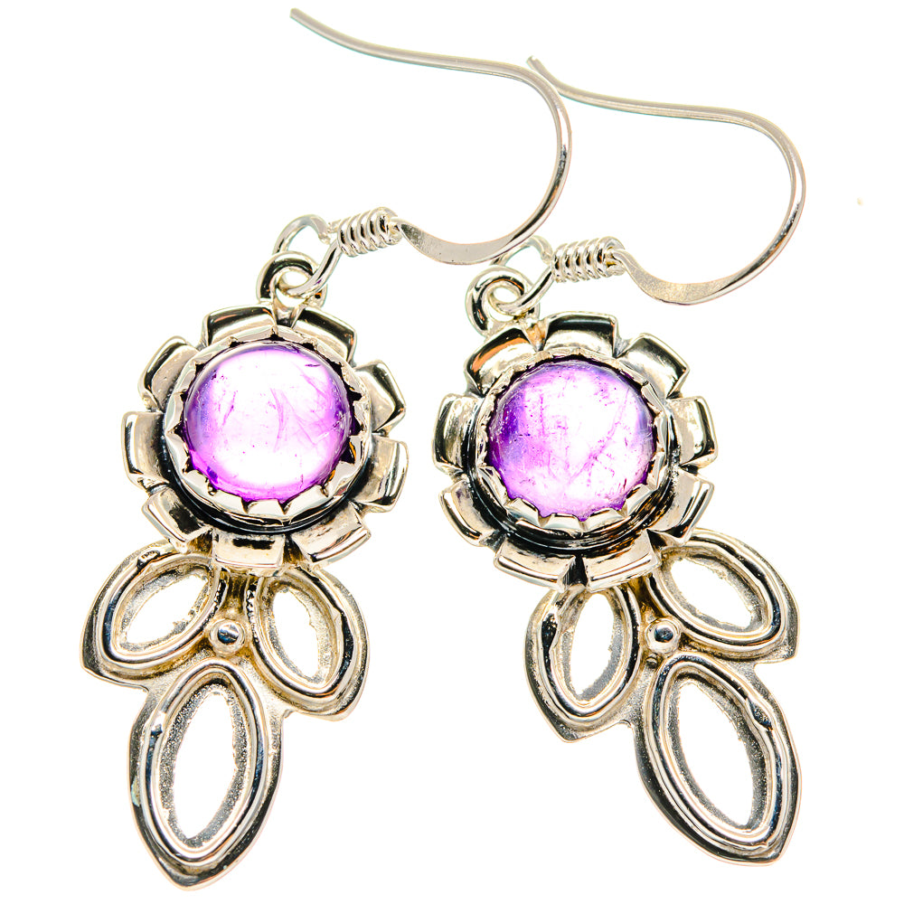 Amethyst Earrings handcrafted by Anasilvercos - EARR424615