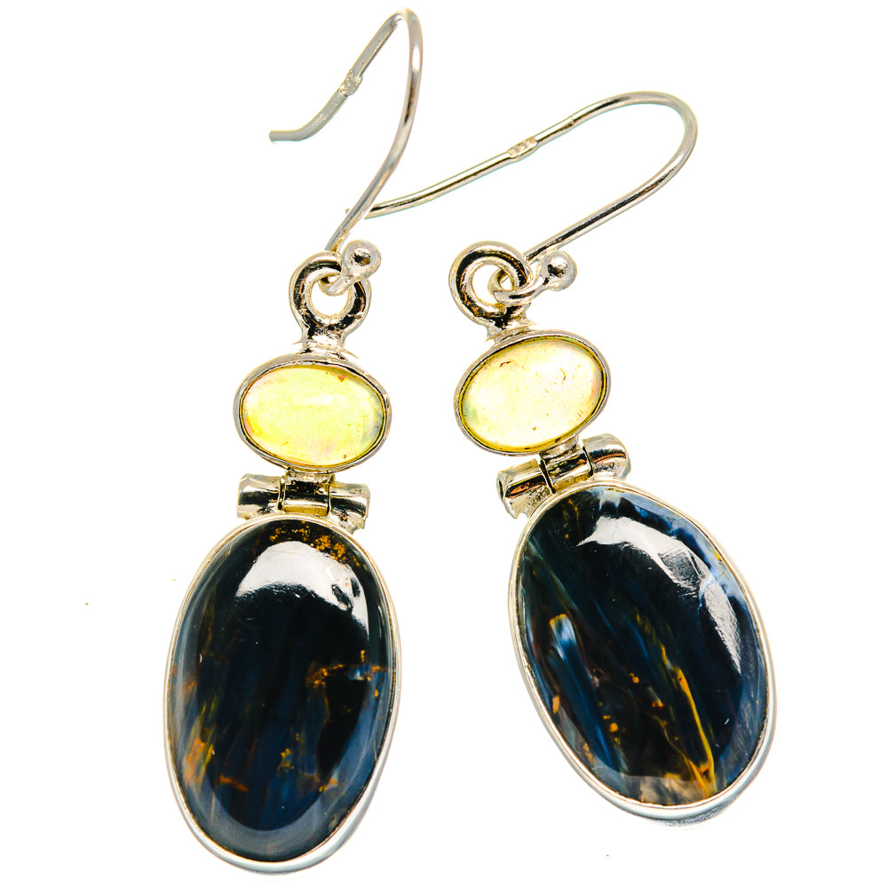 Pietersite Earrings handcrafted by Anasilvercos - EARR424744 - Photo 2