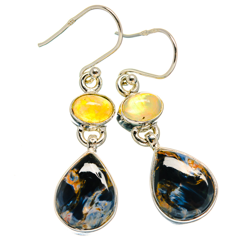 Pietersite Earrings handcrafted by Anasilvercos - EARR424775