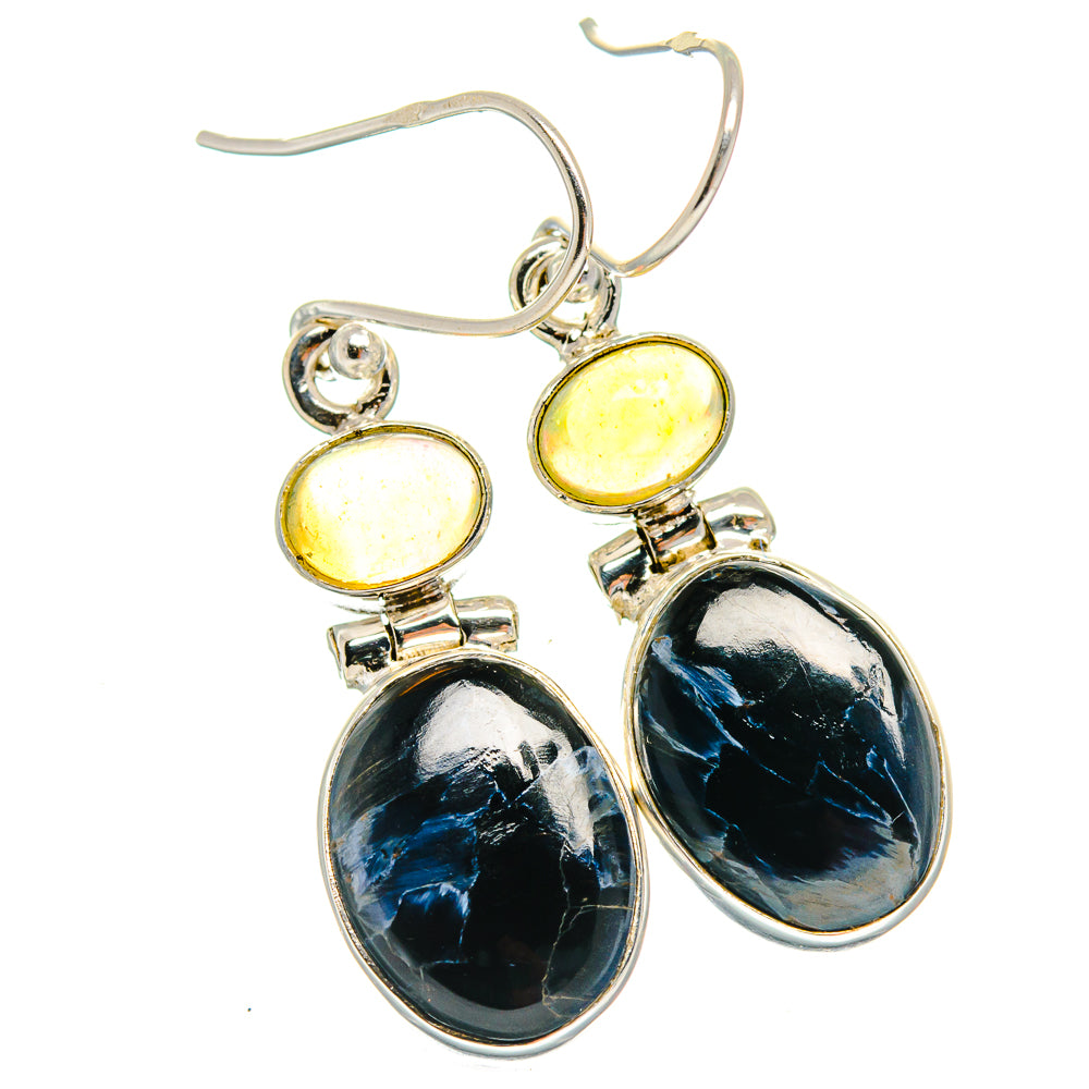 Pietersite Earrings handcrafted by Anasilvercos - EARR424806 - Photo 2