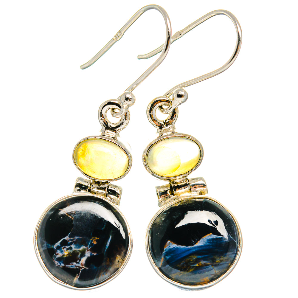 Pietersite Earrings handcrafted by Anasilvercos - EARR424831