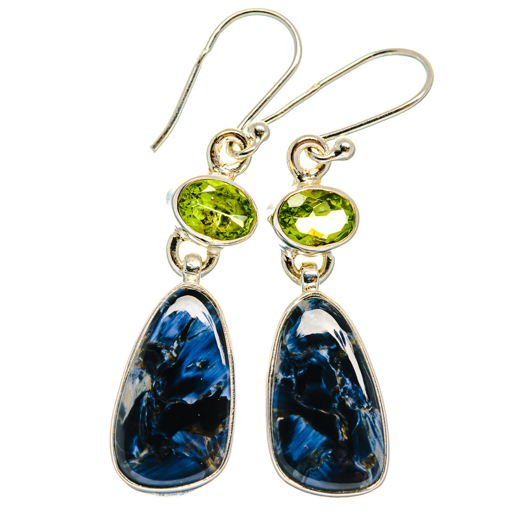Pietersite Earrings handcrafted by Anasilvercos - EARR424860 - Photo 2