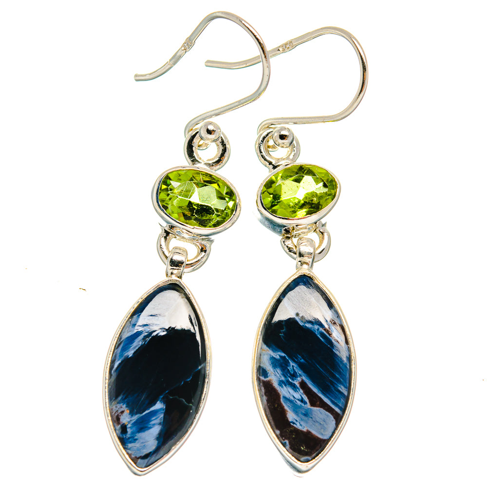 Pietersite Earrings handcrafted by Anasilvercos - EARR424862 - Photo 2