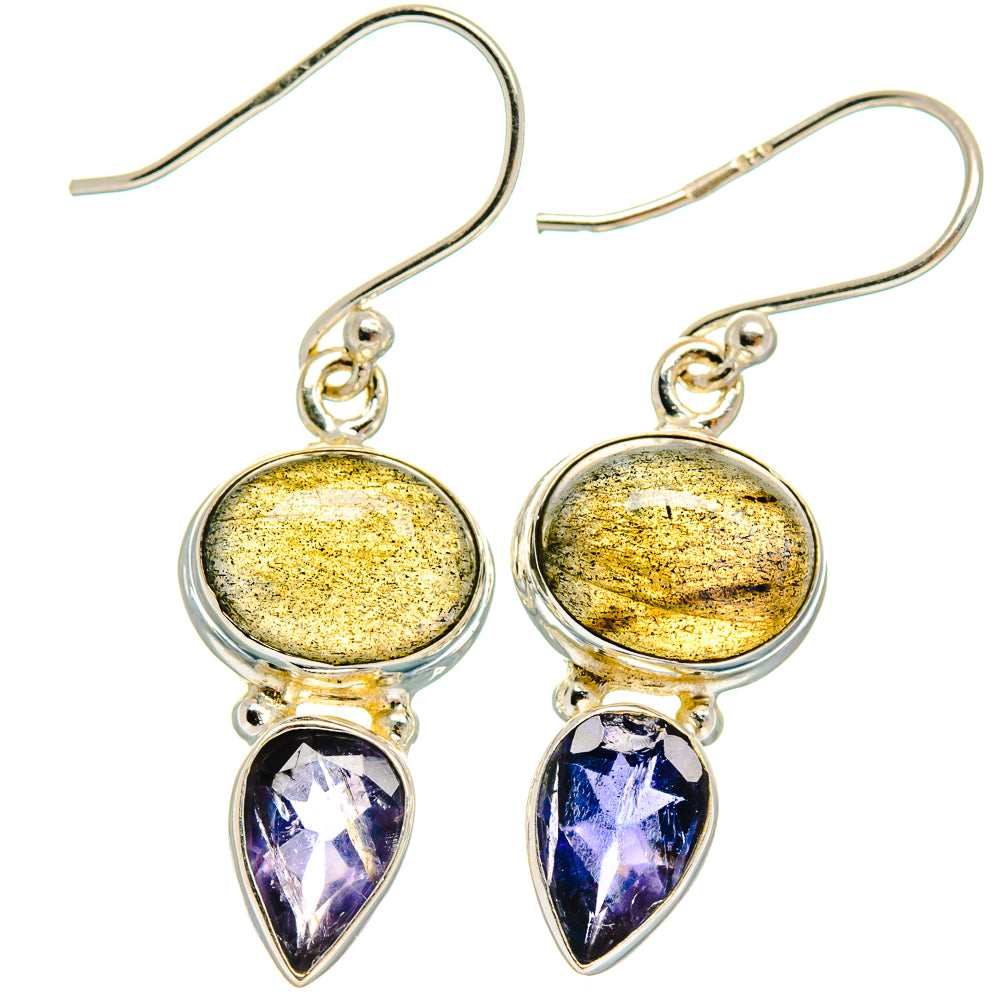 Labradorite Earrings handcrafted by Anasilvercos - EARR424912 - Photo 2