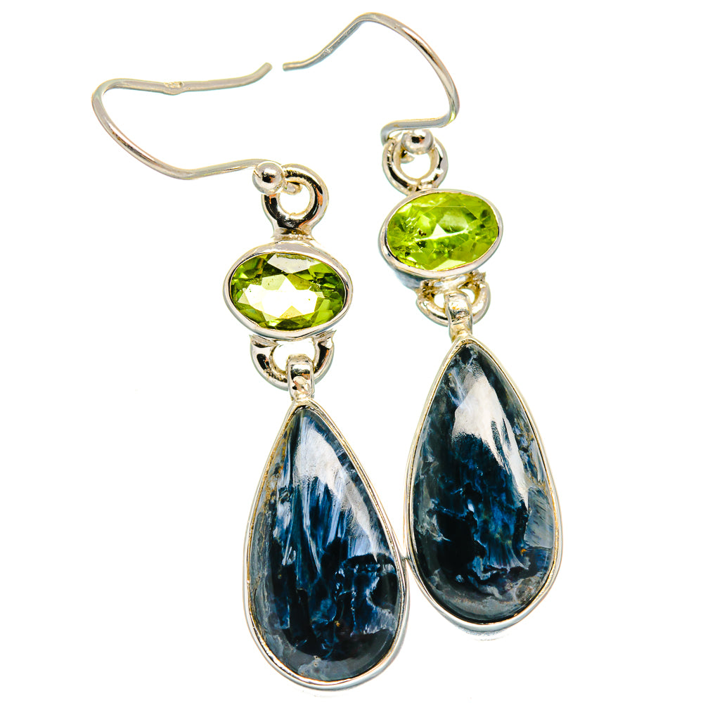 Pietersite Earrings handcrafted by Anasilvercos - EARR424920 - Photo 2