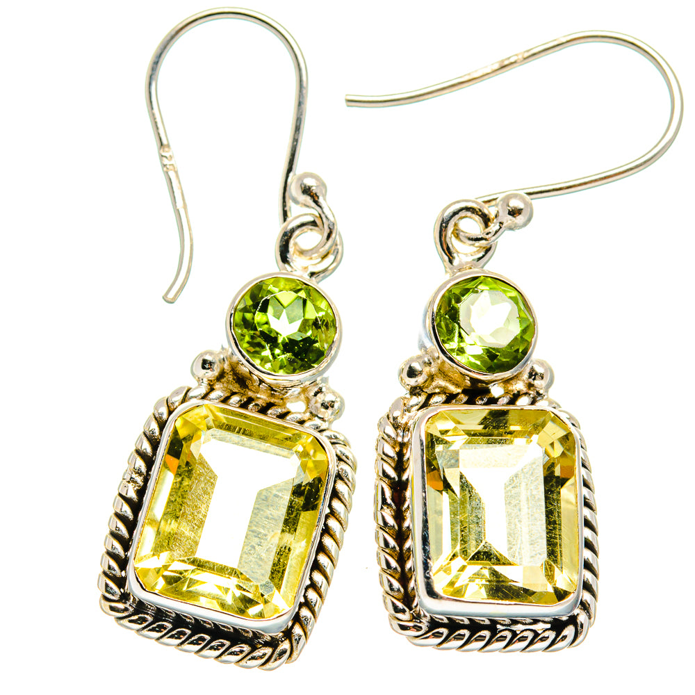Citrine Earrings handcrafted by Anasilvercos - EARR424962 - Photo 2