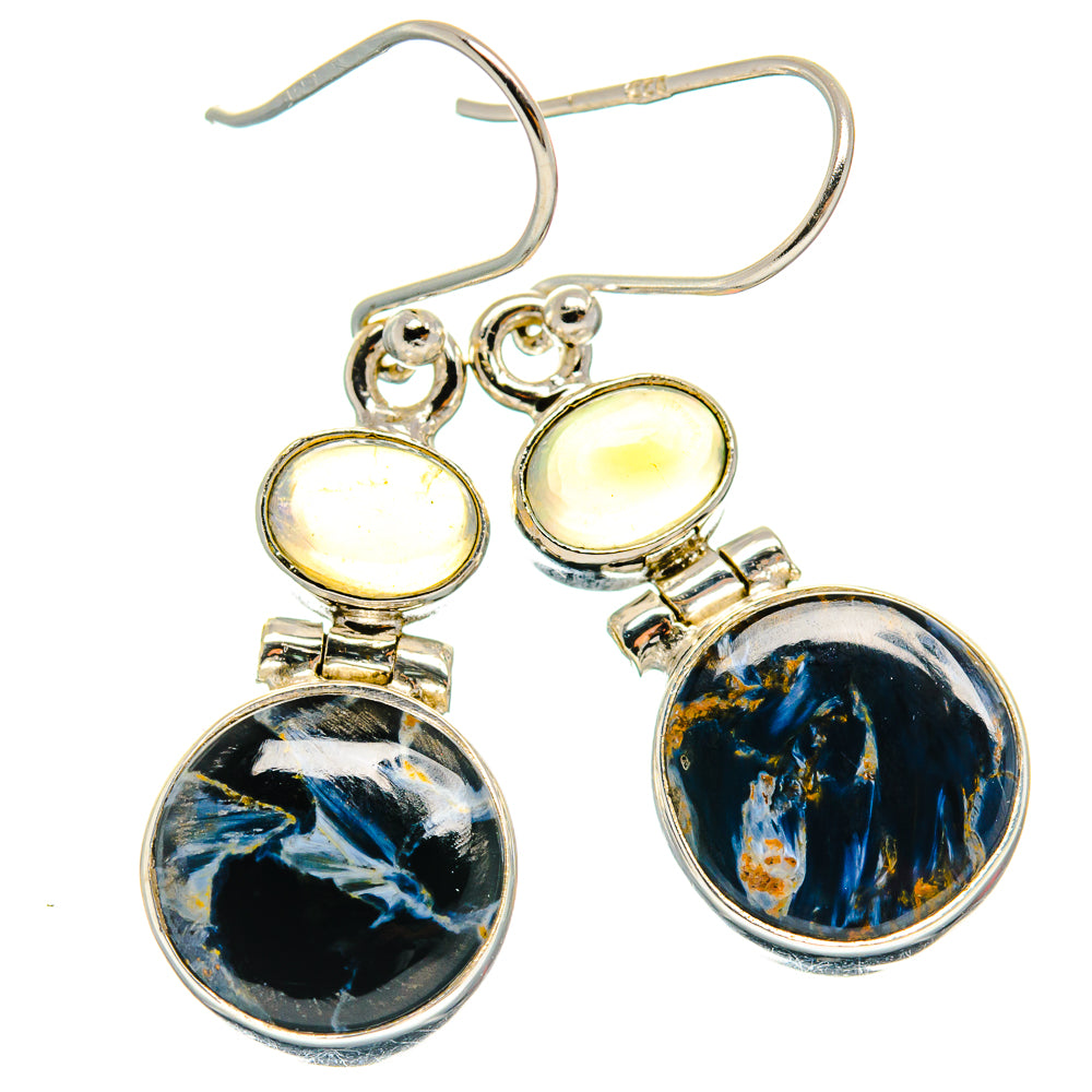 Pietersite Earrings handcrafted by Anasilvercos - EARR424982 - Photo 2