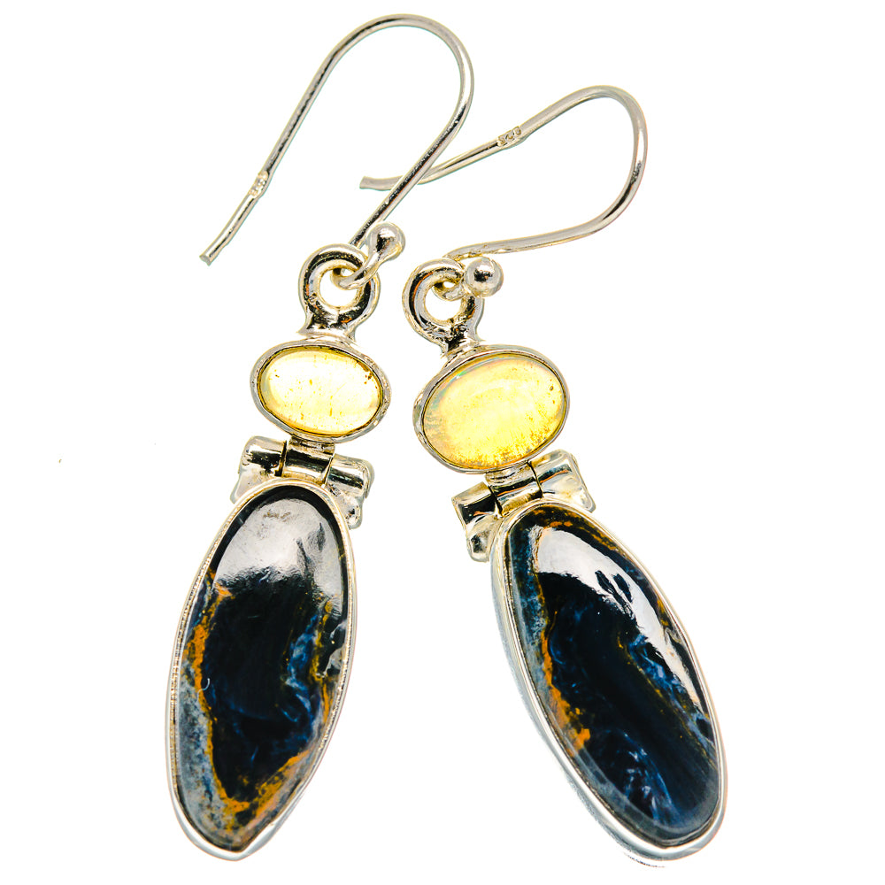Pietersite Earrings handcrafted by Anasilvercos - EARR425023 - Photo 2