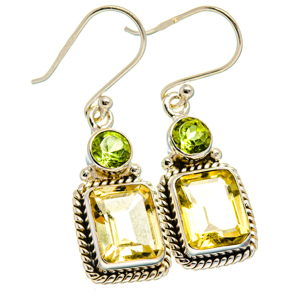 Citrine Earrings handcrafted by Anasilvercos - EARR425048 - Photo 2