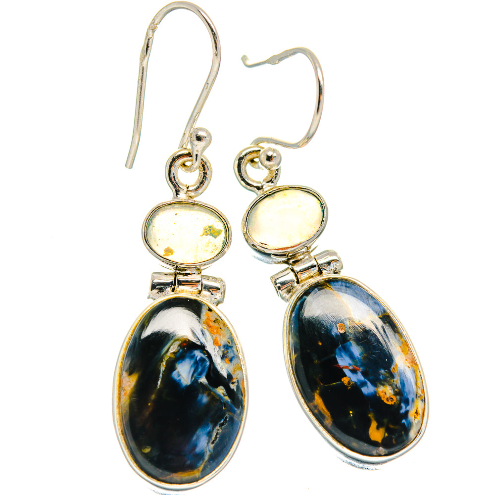 Pietersite Earrings handcrafted by Anasilvercos - EARR425070 - Photo 2