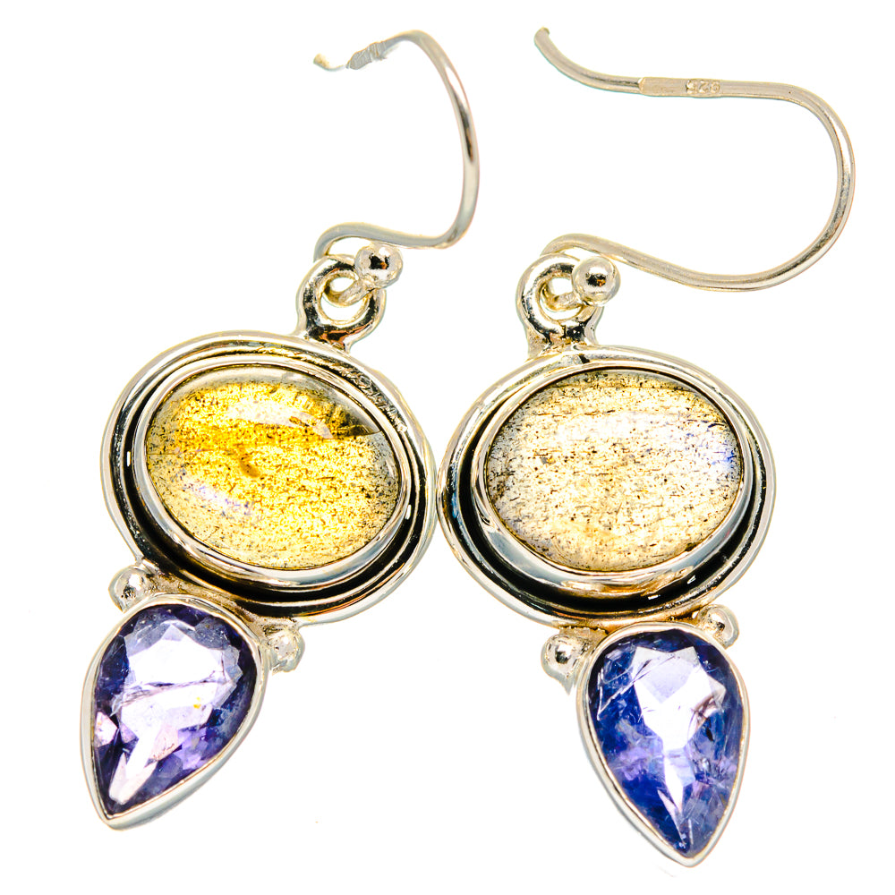 Labradorite Earrings handcrafted by Anasilvercos - EARR425074 - Photo 2
