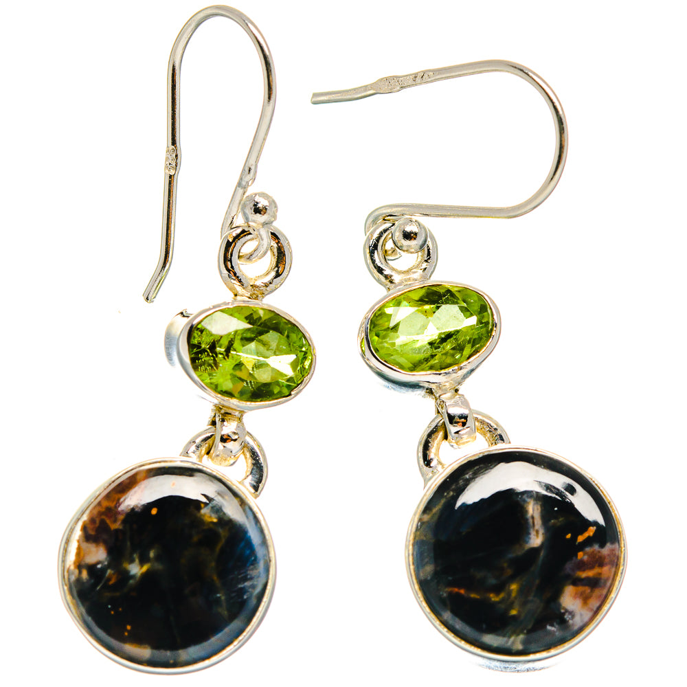 Pietersite Earrings handcrafted by Anasilvercos - EARR425079 - Photo 2