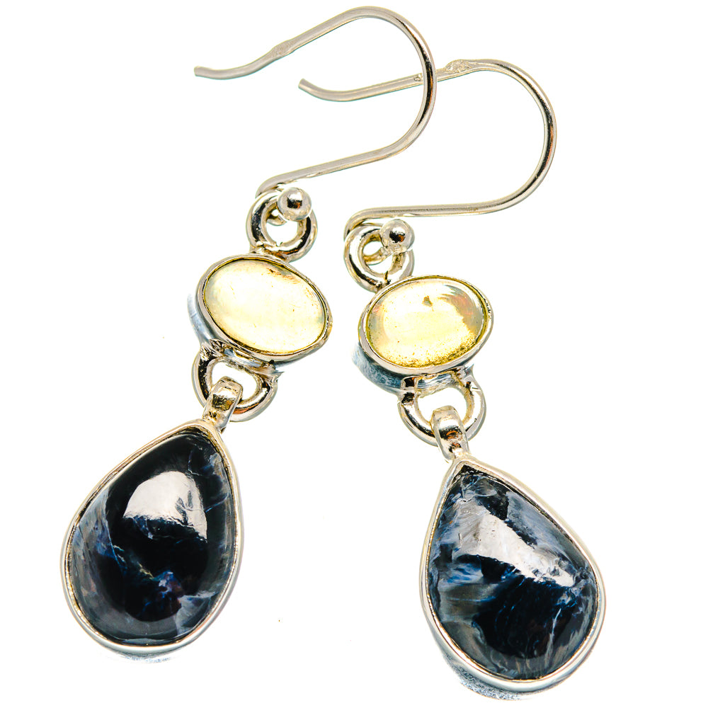 Pietersite Earrings handcrafted by Anasilvercos - EARR425094 - Photo 2