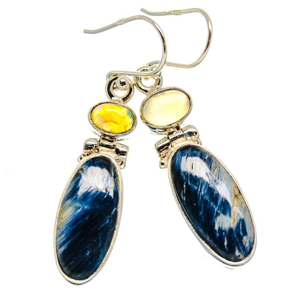 Pietersite Earrings handcrafted by Anasilvercos - EARR425105 - Photo 2