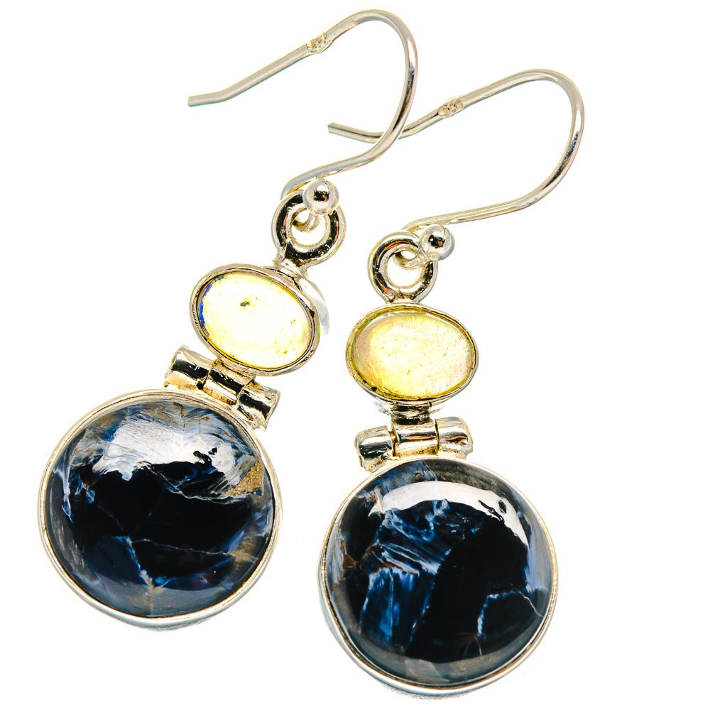 Pietersite Earrings handcrafted by Anasilvercos - EARR425116 - Photo 2