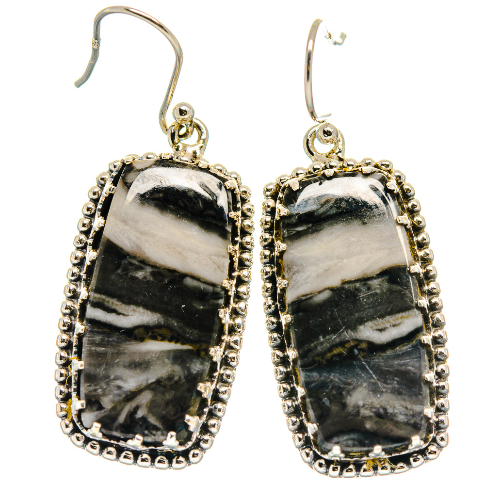 Pinolith Jasper Earrings handcrafted by Anasilvercos - EARR425122 - Photo 2
