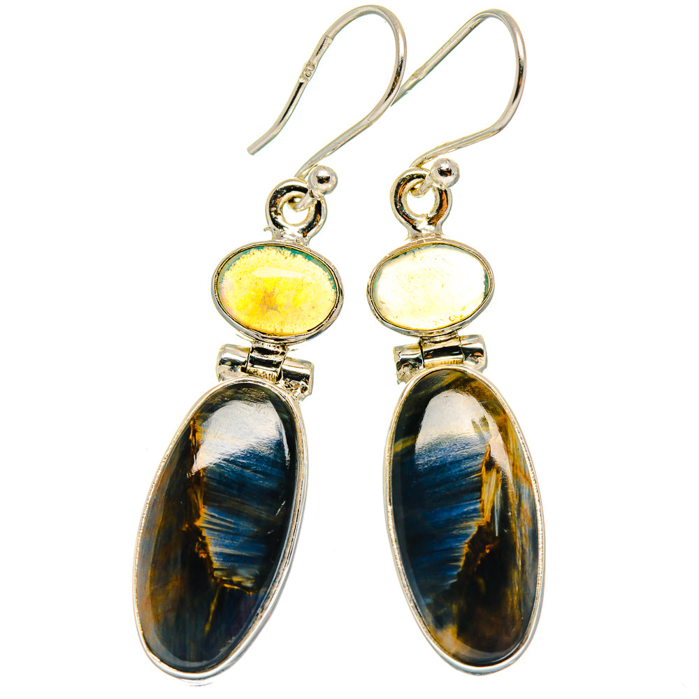 Pietersite Earrings handcrafted by Anasilvercos - EARR425145 - Photo 2