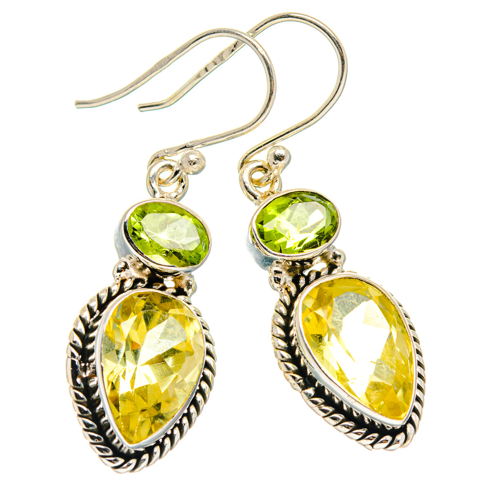 Citrine Earrings handcrafted by Anasilvercos - EARR425149 - Photo 2