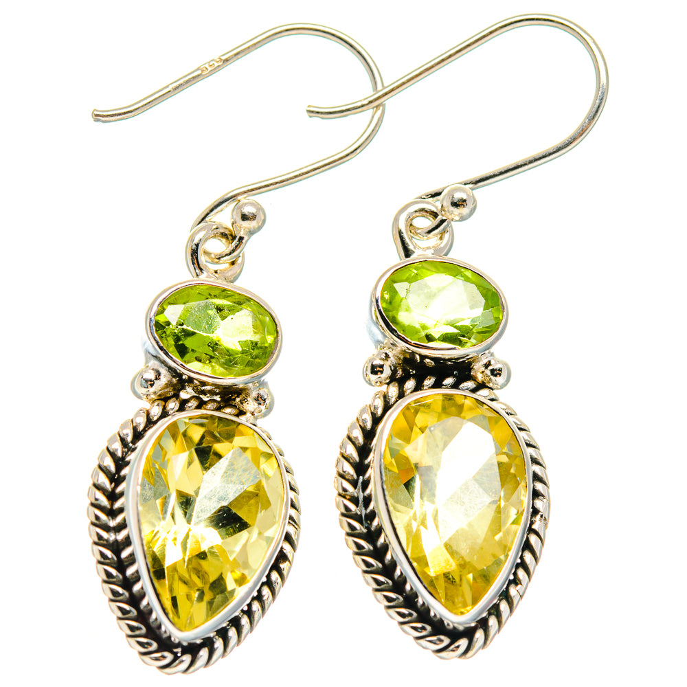 Citrine Earrings handcrafted by Anasilvercos - EARR425153 - Photo 2