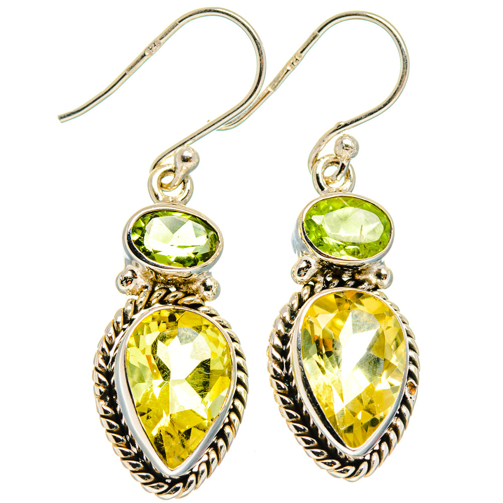 Citrine Earrings handcrafted by Anasilvercos - EARR425165 - Photo 2