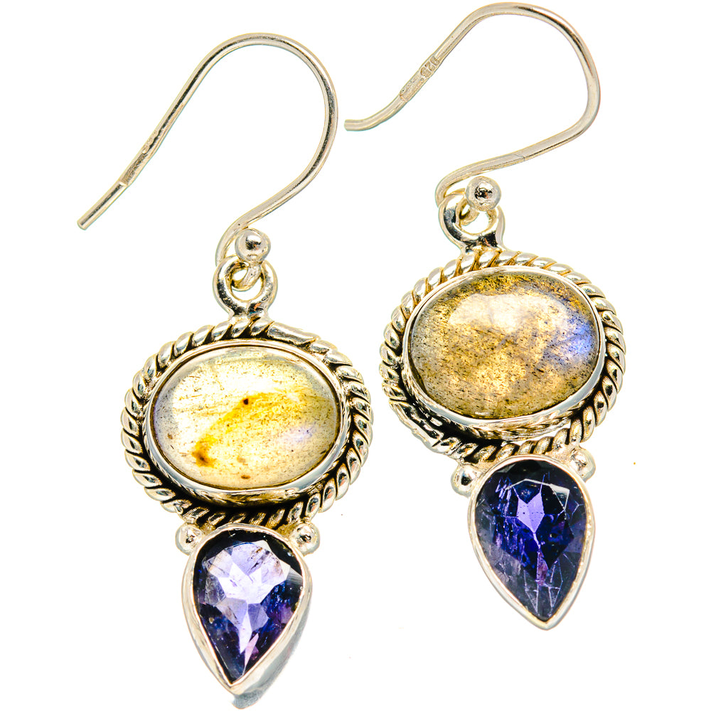 Labradorite Earrings handcrafted by Anasilvercos - EARR425189 - Photo 2