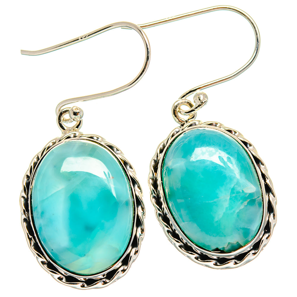 Larimar Earrings handcrafted by Anasilvercos - EARR425276 - Photo 2