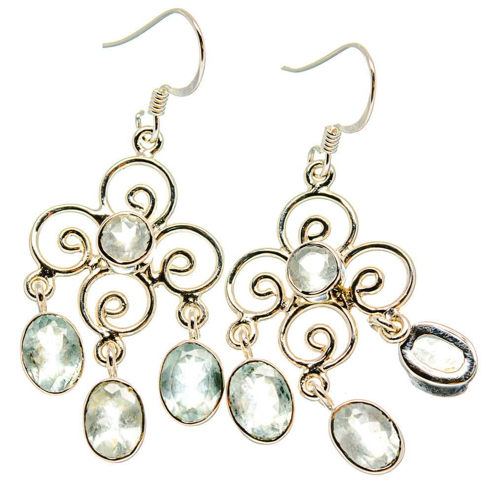 Blue Topaz Earrings handcrafted by Anasilvercos - EARR425310 - Photo 2